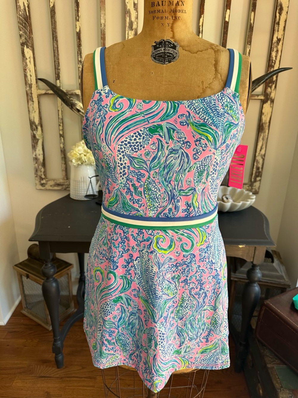 NWT Lilly Pulitzer Deidra Dress in"Lilac Rose We Mermaid It.” Size: M $158